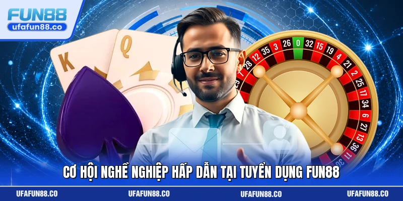 Cơ hội nghề nghiệp hấp dẫn tại tuyển dụng Fun88